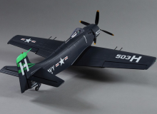 Warbird A1 Skyraider bleu PNP 750mm Derbee